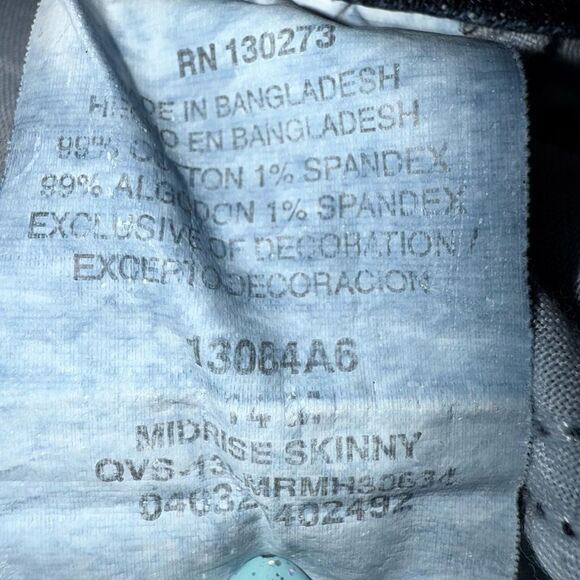 Blue Straight Leg Jeans Classic Denim - Picture 4 of 6